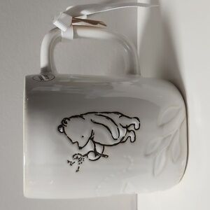 New Rae Dunn X Classic Winnie The Pooh "hot chocolaty mornings" Ceramic Mug
